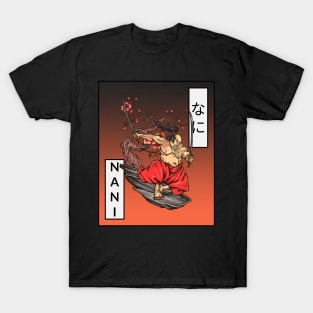 Nani Japanese Samurai T-Shirt